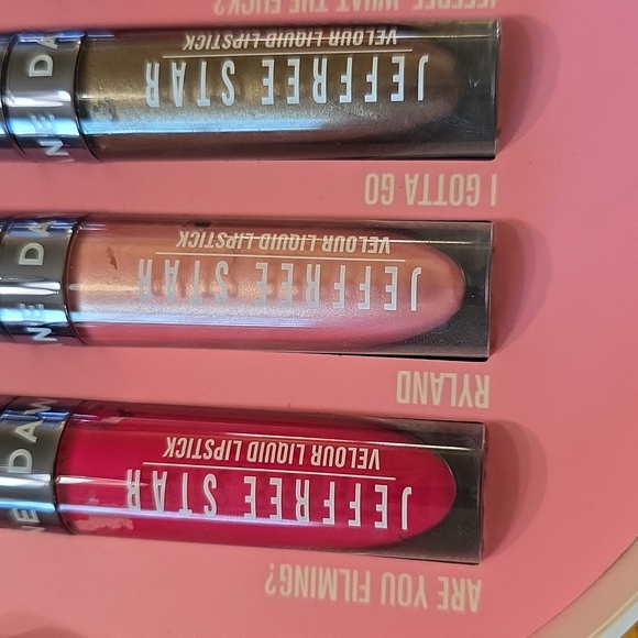 Jeffree Star Velour Liquid Lipstick Collection -  And HAT , Small Mirror - Picture 3 of 5